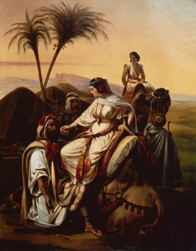 Bóz vítá Rút od Henri-Frederic Schopin