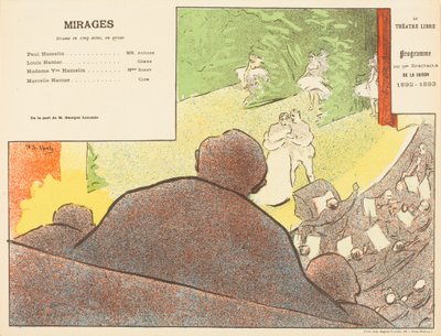 Fata Morgana od Henri-Gabriel Ibels