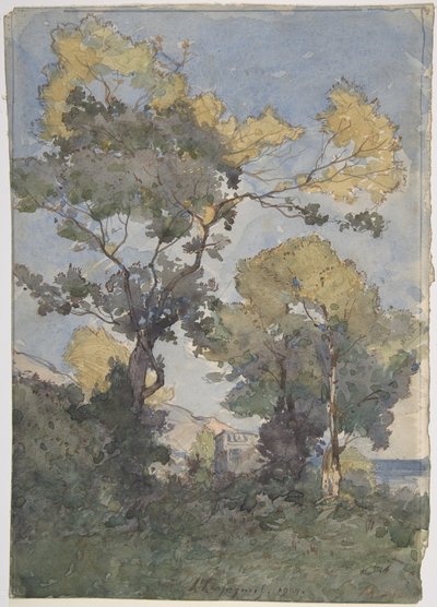 Krajina od Henri-Joseph Harpignies