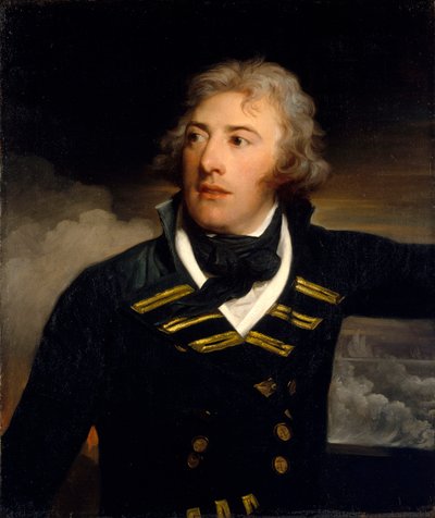 Kapitán Joseph Sydney Yorke (1768-1831), asi 1787-95 (olej na plátně) od Henri Pierre Danloux