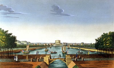 Paříž, povodí Villette od Henri (after) Courvoisier Voisin