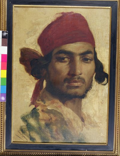 Gitano, vedoucí studie od Henri Alexandre Georges Regnault