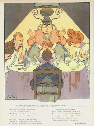 Ilustrace pro Le Rire od Henri Avelot