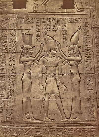 Korunovace krále v Edfu od Désese od Henri Béchard