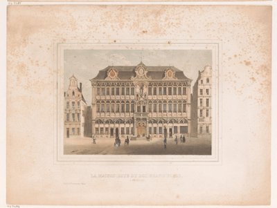 Gezicht op Maison Grand Place te Brussel Dům (známý jako královský) Grand