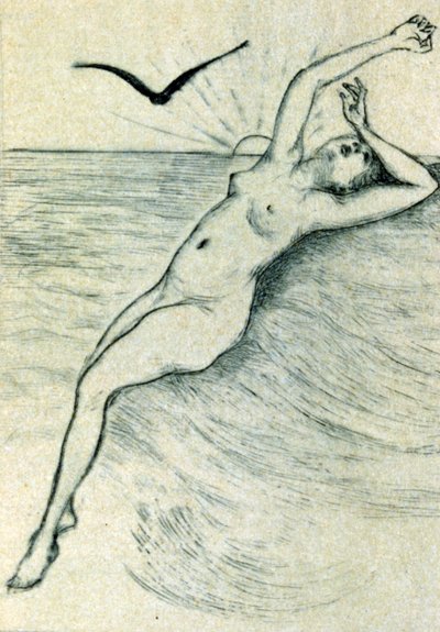 Almanach básní od Hippolyte Devillierse od Henri Boutet