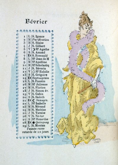 Únor od Henri Boutet