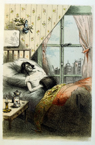 Ilustrace Henriho Bouteta pro „Francine