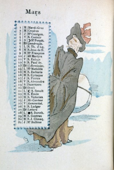 březen od Henri Boutet