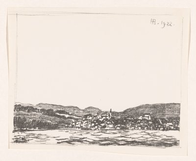 Místo u Starnberger See od Henri Braakensiek