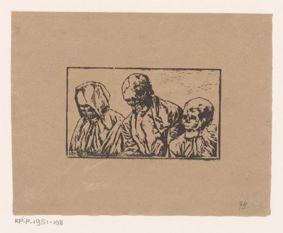 Tři mrtví od Henri Charles Guérard