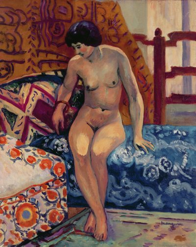 Nahá na osmanské od Henri Charles Manguin