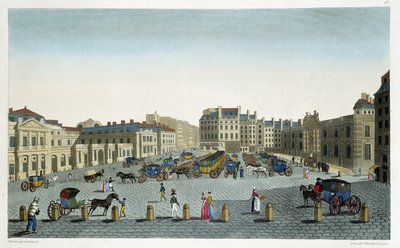 Pohled na Palais Royal a Chateau d