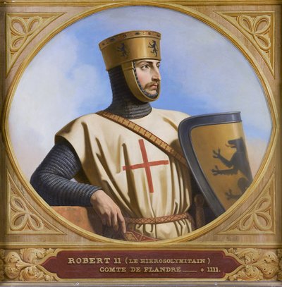 Robert II Jeruzalémský, 1843. od Henri Decaisne