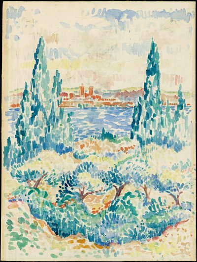 Antibes od Henri Edmond Cross