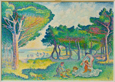 Středomořské okraje od Henri Edmond Cross