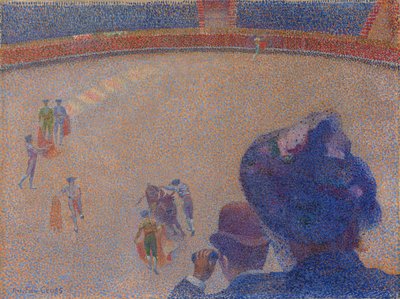 Course de taureaux, 1891-1892. od Henri Edmond Cross
