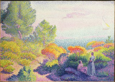 Krajina se dvěma ženami, 1895 od Henri Edmond Cross