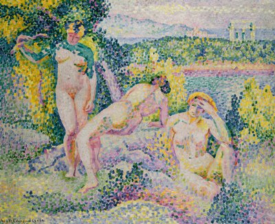 Nymfy, 1906 od Henri Edmond Cross