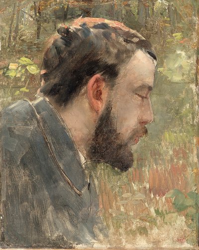 Portrét Seurata (olej na plátně) od Henri Edmond Cross