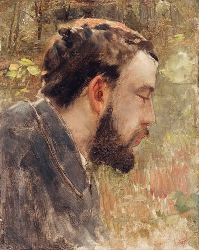 Portrét Seurata, od Henri Edmond Cross
