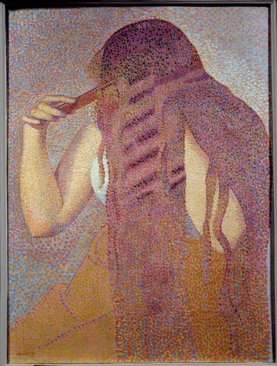 Vlasy. Obraz Henri Delacroix Dit Cross (Henri Edmond Cross) (1856-1910) od Henri Edmond Cross