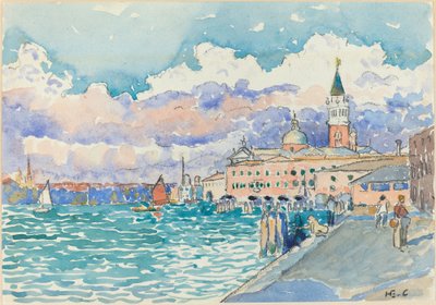 Benátky od Henri Edmond Cross