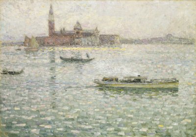 San Giorgio Maggiore, Benátky od Henri Eugene Augustin Le Sidaner