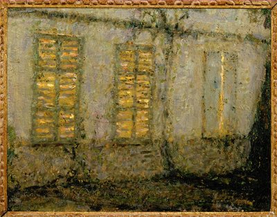 Zavřené okenice (malba na plátně) od Henri Eugene Augustin Le Sidaner