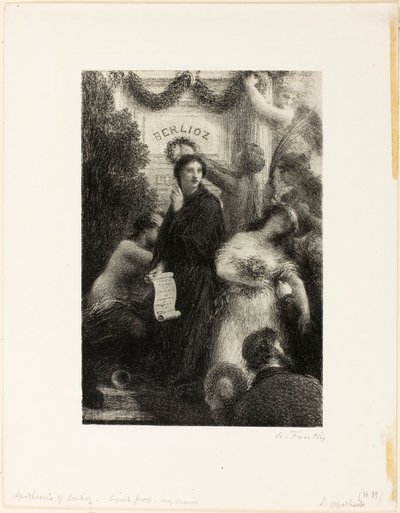 Zbožnění od Henri Fantin-Latour