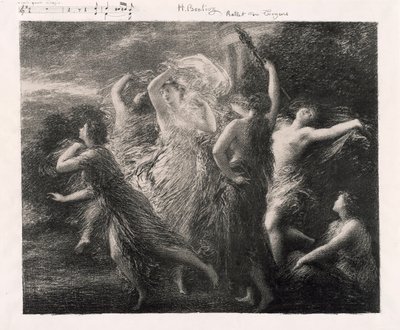 Tanec Trojanů od Henri Fantin-Latour