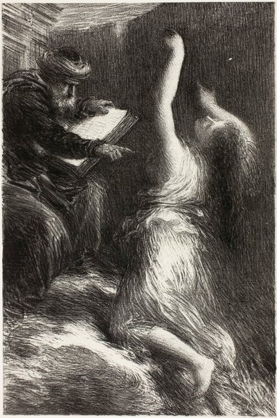 Parsifal, dějství II: Evokace Kundry od Henri Fantin-Latour