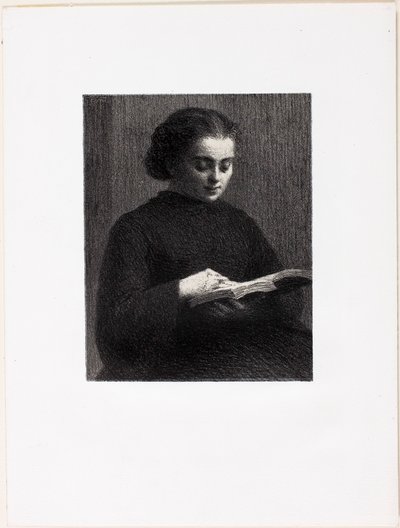 Čtení od Henri Fantin-Latour