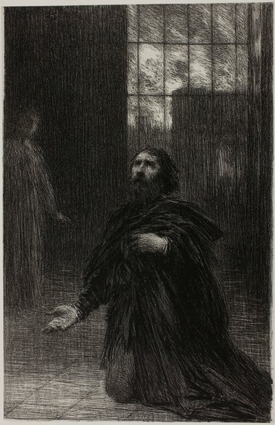 Rienzi, V. dějství: Rienziho modlitba od Henri Fantin-Latour