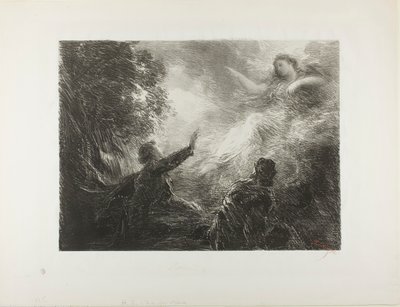 Víla z Alp od Henri Fantin-Latour