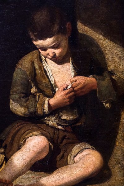 Mladý žebrák podle Murilla od Henri Fantin-Latour