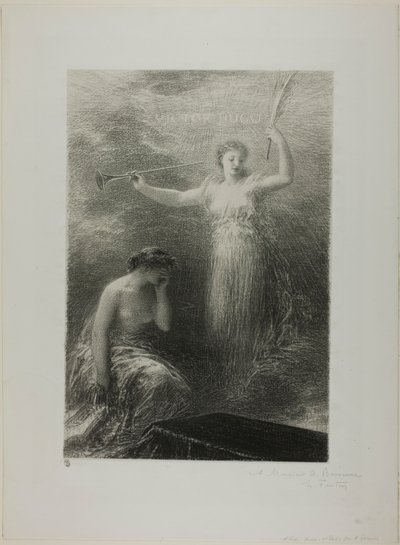 Pro Victora Huga od Henri Fantin-Latour