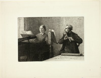 Kousek od Schumanna od Ignace Henri Jean Fantin Latour