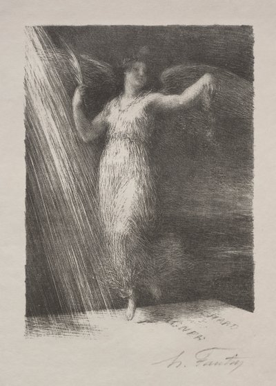 Probuzení od Ignace Henri Jean Fantin Latour