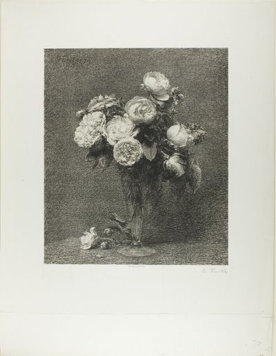 Kytice růží od Henri Fantin-Latour