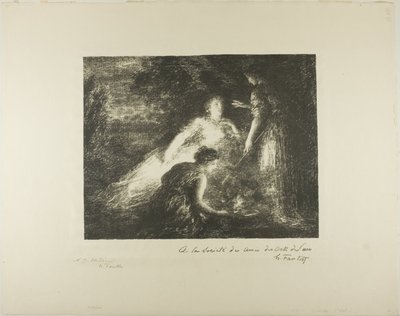 Kletba od Ignace Henri Jean Fantin Latour
