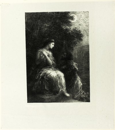 Duet Trojanů, sedmá deska od Ignace Henri Jean Fantin Latour