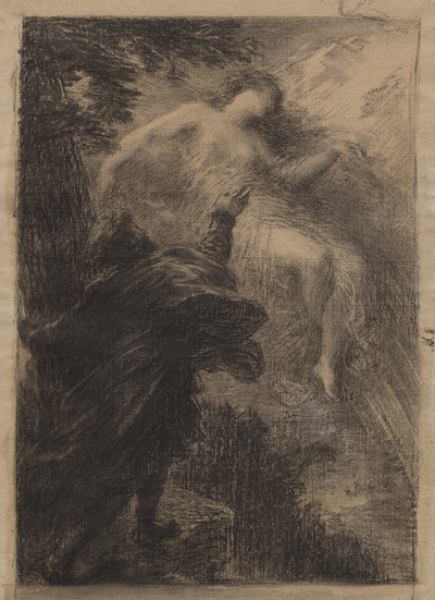 Víla z Alp od Ignace Henri Jean Fantin Latour