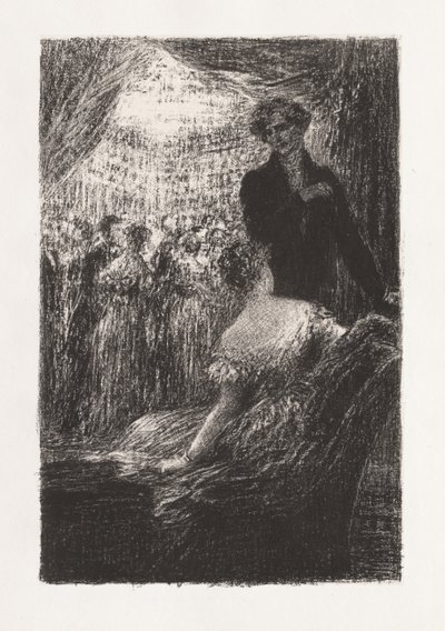 Fantastická symfonie: Ples od Ignace Henri Jean Fantin Latour