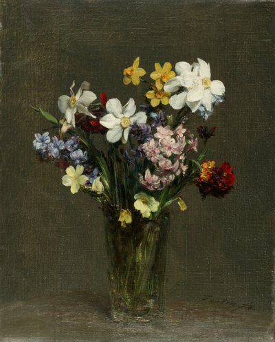 Květiny Ve Váze od Henri Fantin-Latour
