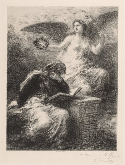 Sláva od Ignace Henri Jean Fantin Latour