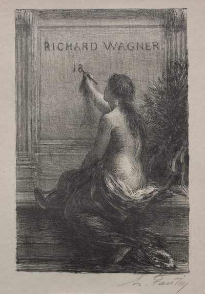 Nesmrtelnost od Ignace Henri Jean Fantin Latour