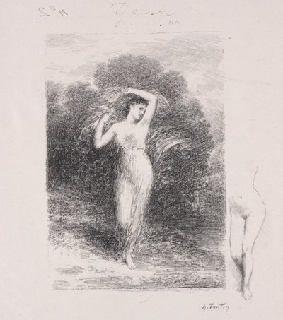 Mladý pacient od Ignace Henri Jean Fantin Latour