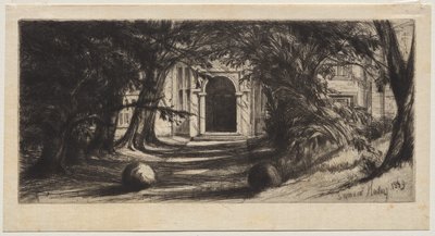 Mytton Hall od Ignace Henri Jean Fantin Latour