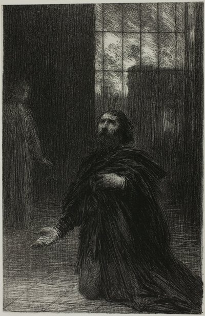Rienzi, V. dějství: Rienziho modlitba od Henri Fantin-Latour